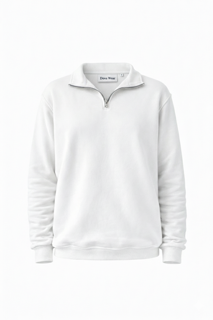 Yarım Fermuarlı Sweat- DovaWear