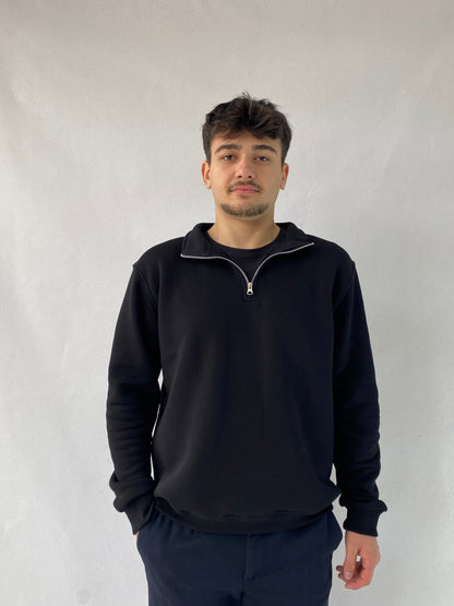 Yarım Fermuarlı Sweat -DovaWear